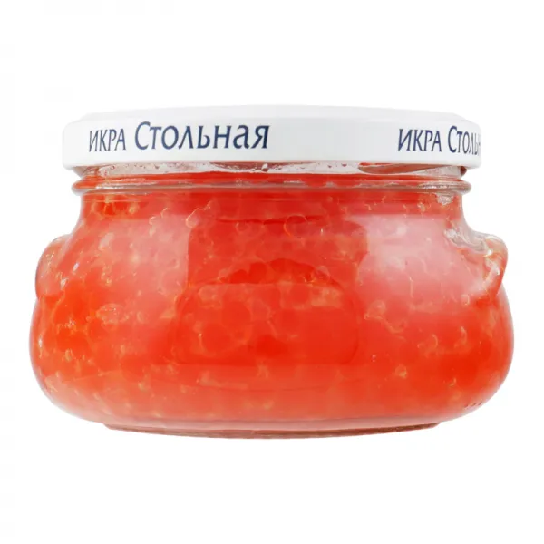 Икра имитированная лососевая Стольная Санта Бремор с/б 230г - image 2