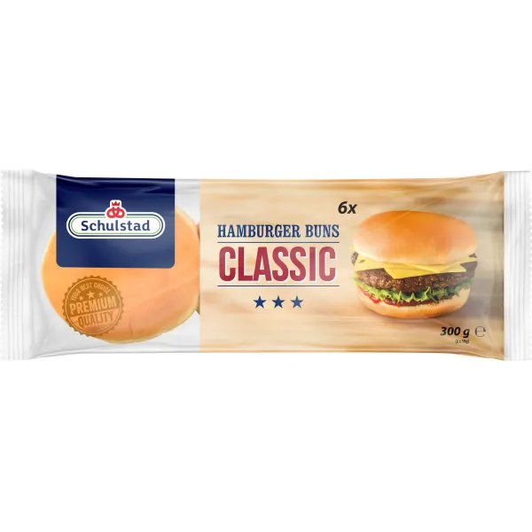 Булочки для гамбургеров Schulstad 6x50г - image 1