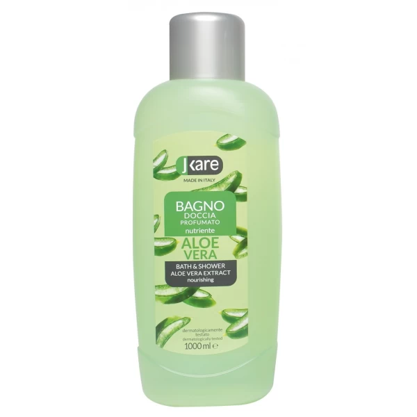 Jkare gel de duș și baie, Aloe Vera, 1000 ml - image 1