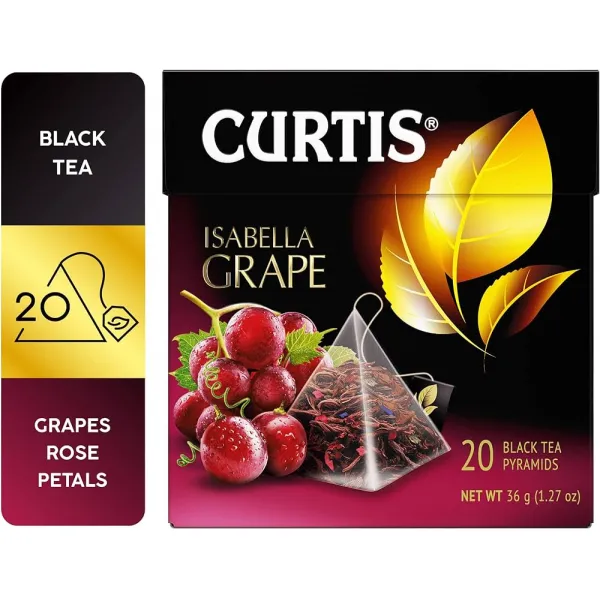 Curtis Ceai Negru 20pac Isabella Grape - image 4