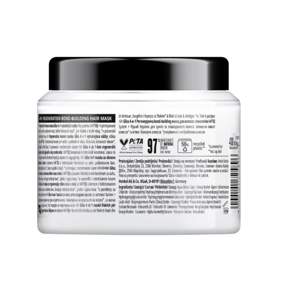 Gliss Masca de par regeneratoare Total Repair 4 in 1 pentru parul uscat 400 ml - image 2