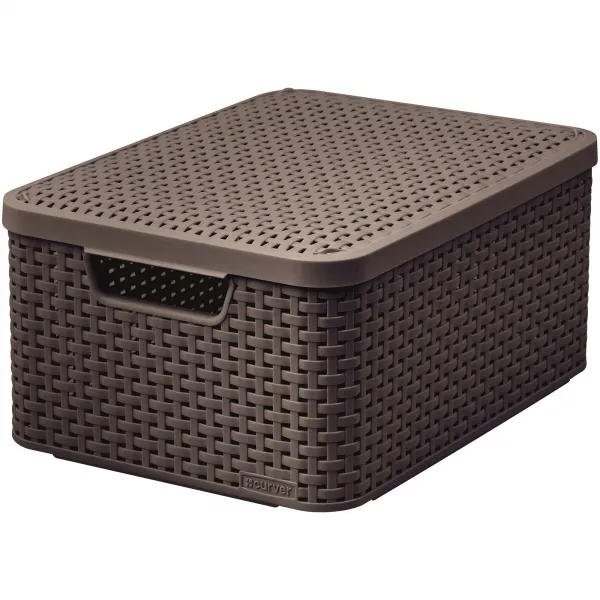 Cos cu capac STYLE M 38.6*28.7cm Maro - image 1
