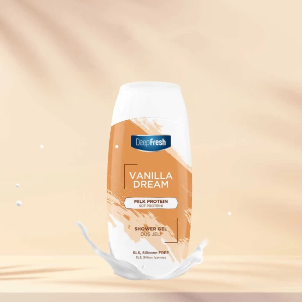 DeepFresh Gel de dus cu extracte Vanila Dream, 400 ml - image 2