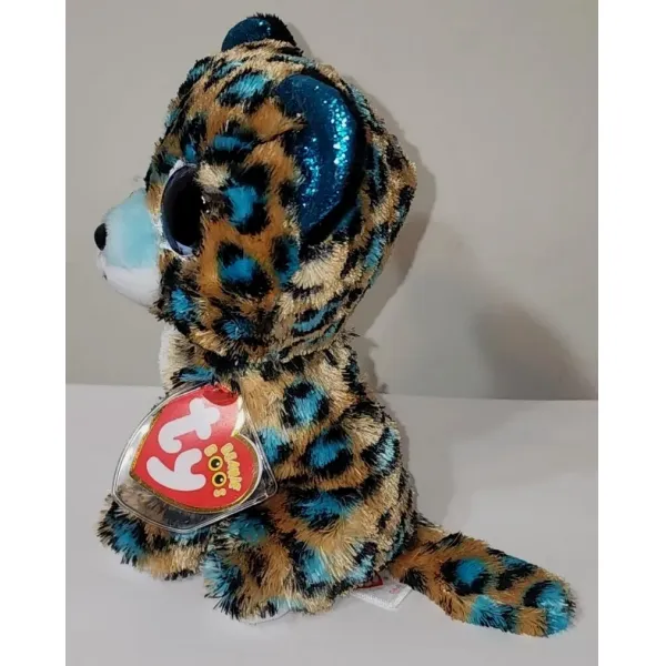 Jucarie de plus TY Leopardul Cobalt 15 cm - image 2