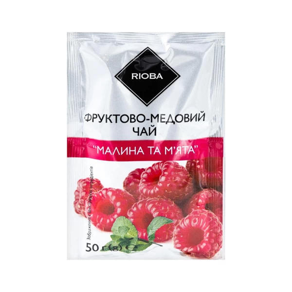 Rioba Концентрат чая малина и мята 50 г - image 1