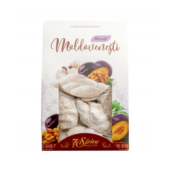 Печенье Молдавский 7 Spice с сливовым вареньем и грецкими орехами 300г - image 1
