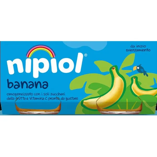 Nipiol Piure 160g Banana 4 luni (2x80g) - image 1