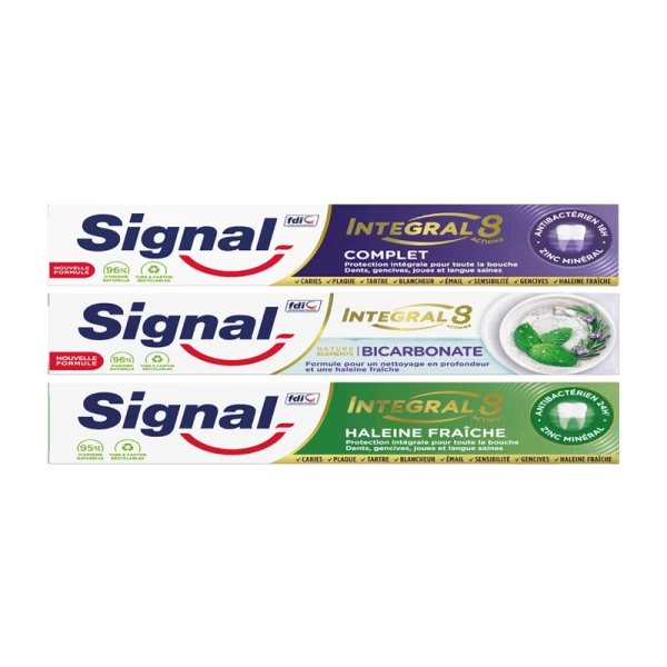 Зубная паста Signal Integral 8 Комплексный Уход 75 мл - image 3