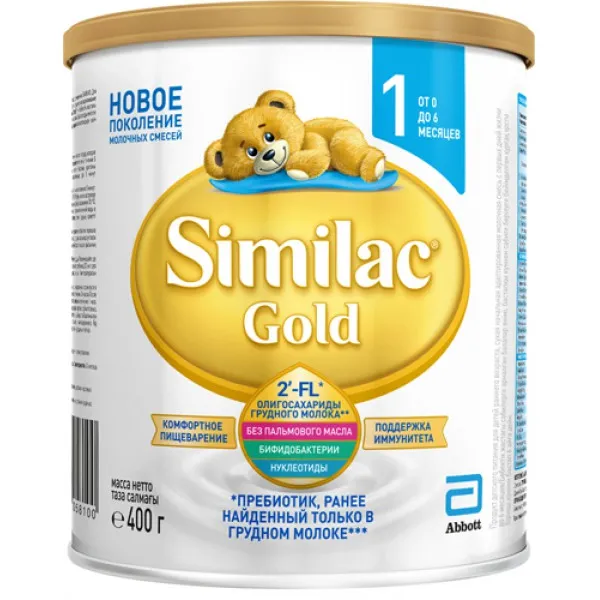 Сухая молочная смесь Similac Gold 1 400 г (0-6m) - image 1