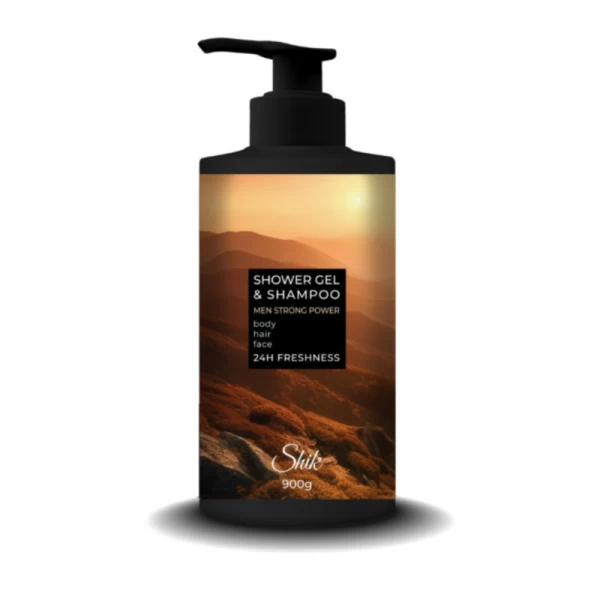 Shik gel-sampon pentru barbati 900 ml Strong Power - image 1
