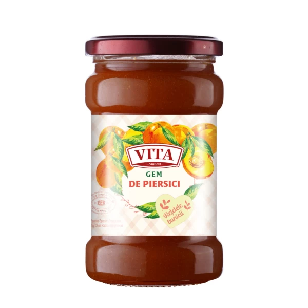Vita Gem de piersici 375 g - image 1
