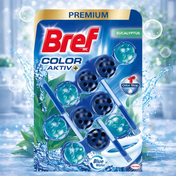 Bref Odorizant Aktive Eucalipt 3x50 g - image 2