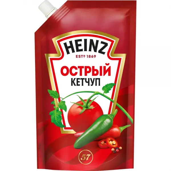 Кетчуп Heinz Острый 320г - image 1
