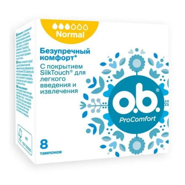 OB Tampoane ProComfort Normal 8 buc - image 2