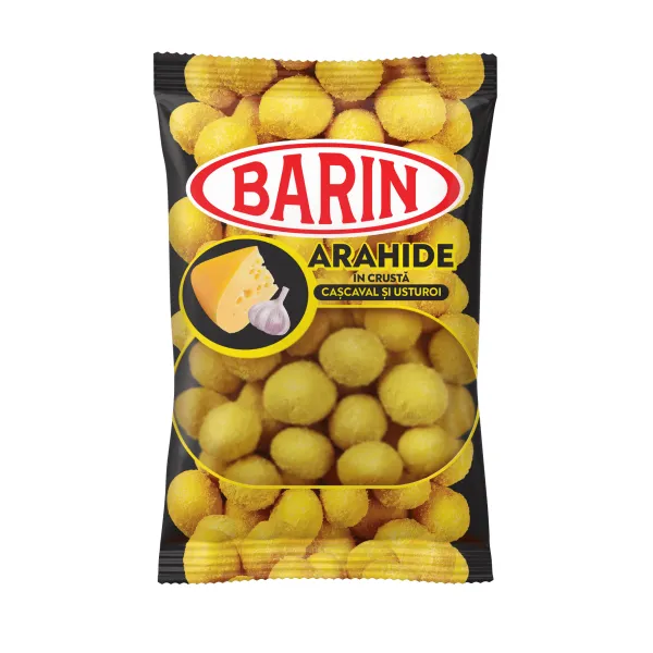 Barin Арахис обжаренный в корочке со вкусом сыра и чеснока 60г - image 1