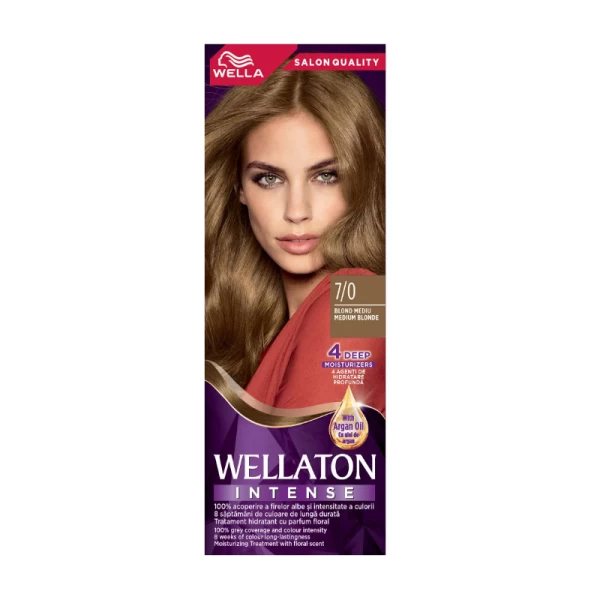 Wellaton Vopsea de par Blond Mediu 7/0 - image 1