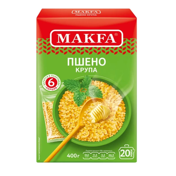 Makfa Crupe de mei slefuite 400 g - image 2
