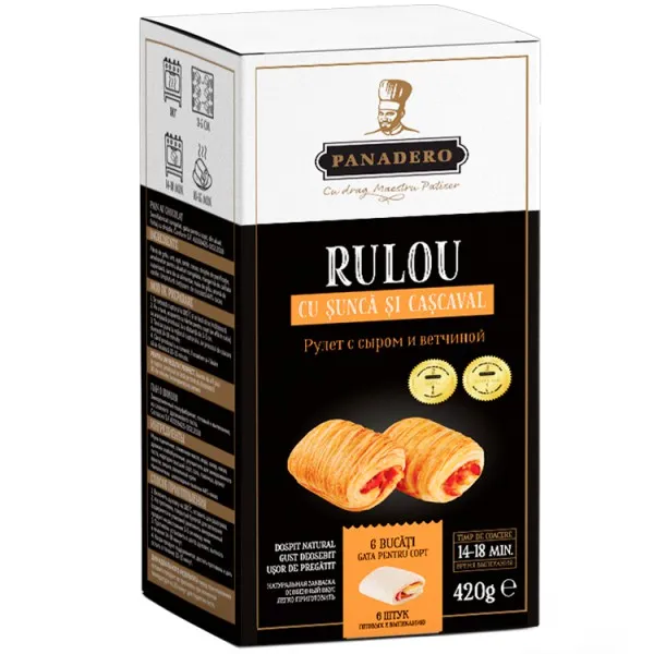 Rulou Panadero cu sunca si cascaval 420g - image 1