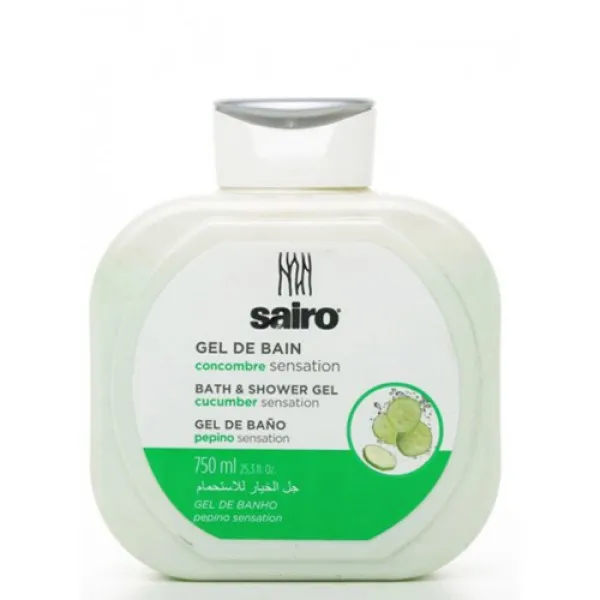 Sairo Гель для душа и ванны Bath&Shower Gel Cucumber Sensation 750 мл - image 1