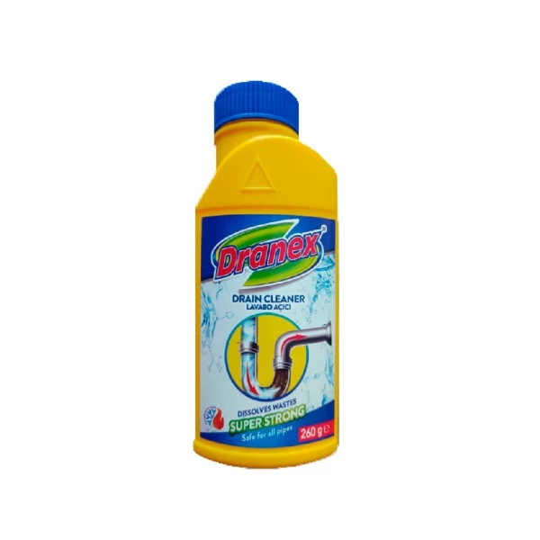 Гранулы для прочистки труб DRANEX Lavabo Acici 260 gr - image 1