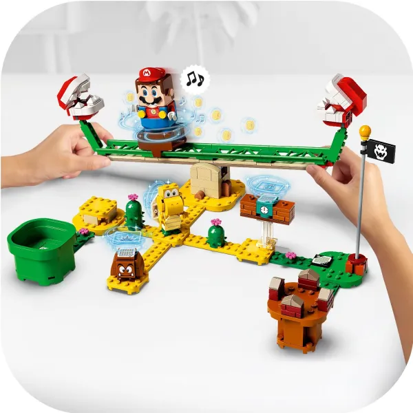 Lego Конструктор Super Mario Мощная атака Растения-пираньи - image 3