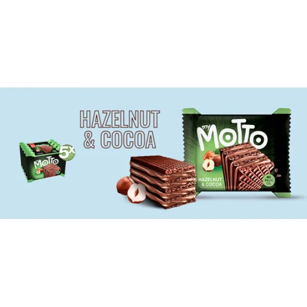 My Motto Вафли Орех и какао 34г, 3+2 - image 3