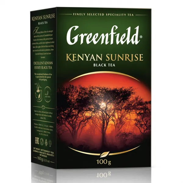Чай Greenfield Kenyan Sunrise 100g - image 1
