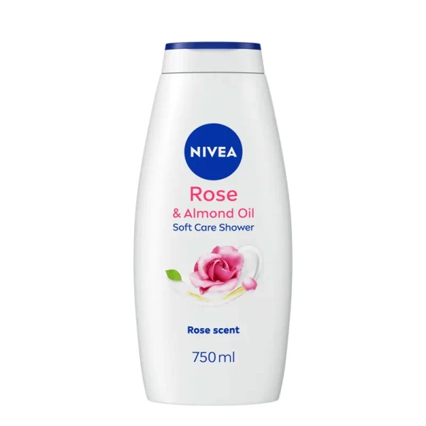 Nivea Gel de dus Care & Roses & Harmony 750 ml - image 1