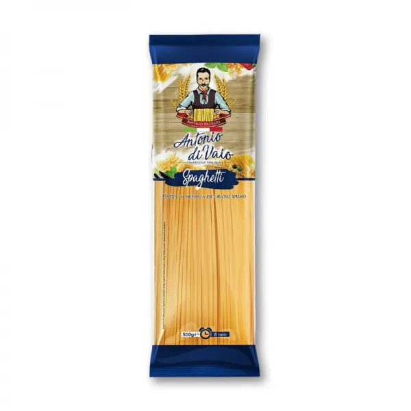 Паста Antonio di Vaio Spaghetti из пшеничной муки 500 г - image 1
