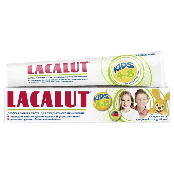 Lacalut Pasta de dinti 50ml Kids 4-8 ani - image 1