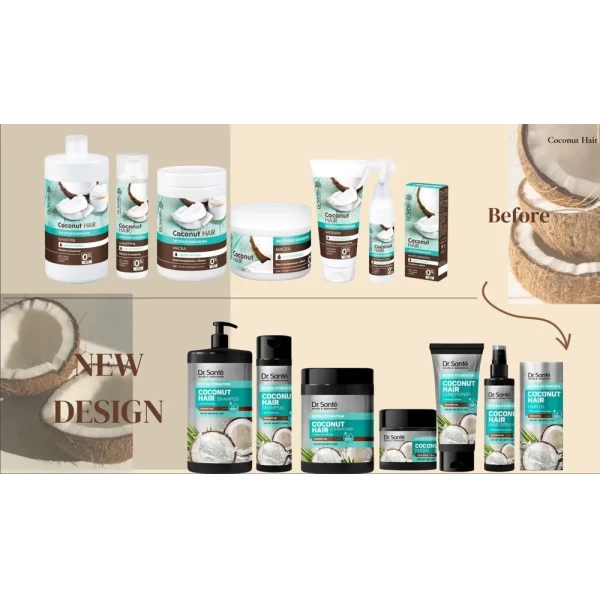 Dr.Sante Masca de par Coconut Hair 300 ml - image 5