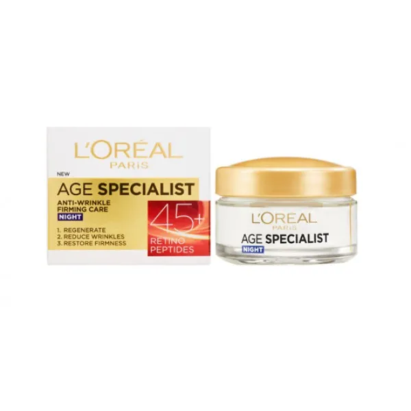L'Oreal ночной крем Age Specialist 45+ ночной - image 2