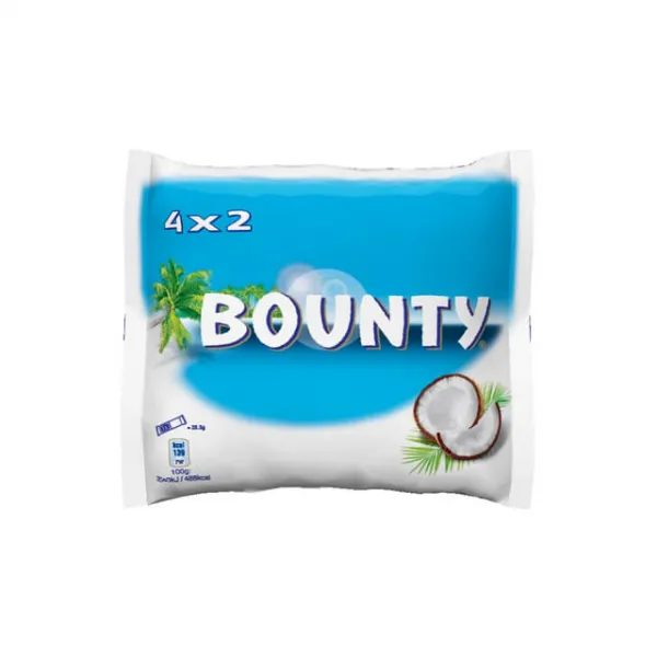 Батончик Bounty с кокосом в молочном шоколаде 4х57 г - image 1