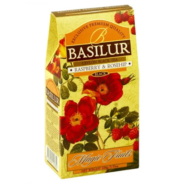 Basilur Ceai negru Magic Fruits Raspberry & Rosehip 100g - image 1