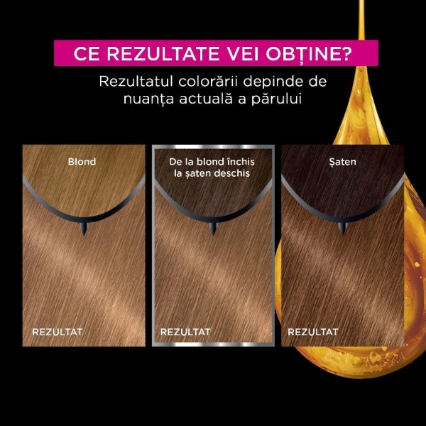 Стойкая краска для волос без аммиака Garnier Olia 7.0 Dark Blonde - image 6