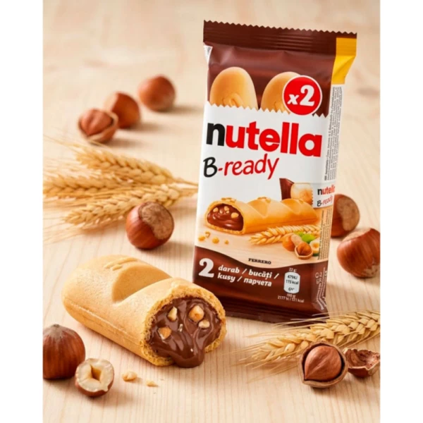 Nutella Batoane B-Ready T2, 44gr - image 2