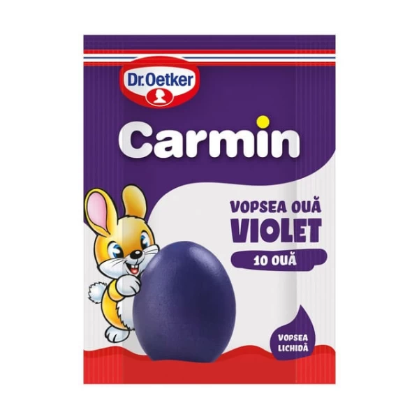 Жидкий краситель для яиц фиолетовый цвет, 5 мл, Carmin - image 1