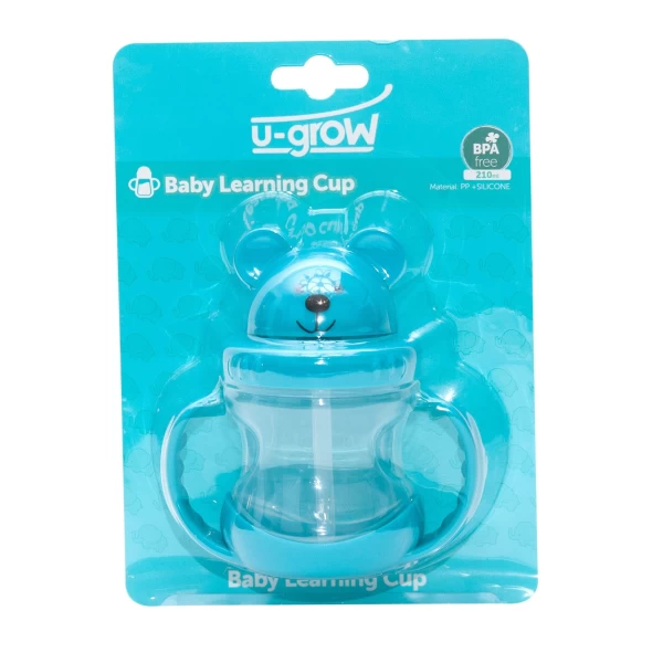 Cana de antrenament cu manere Urs, 210 ml, U-grow - image 1