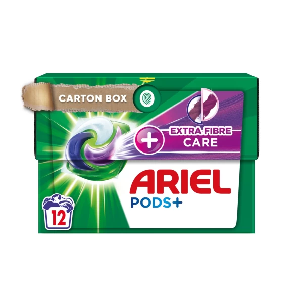 Ariel Detergent capsule 12 spalari Extra Fiber Care - image 1