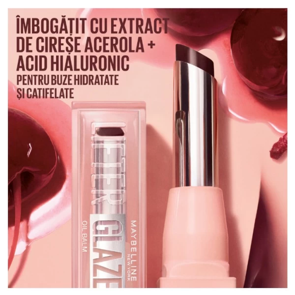Maybelline Бальзам для губ Lifter Glaze для эффекта пухлых и гладких губ, оттенок 008 Acai Glaze - image 5