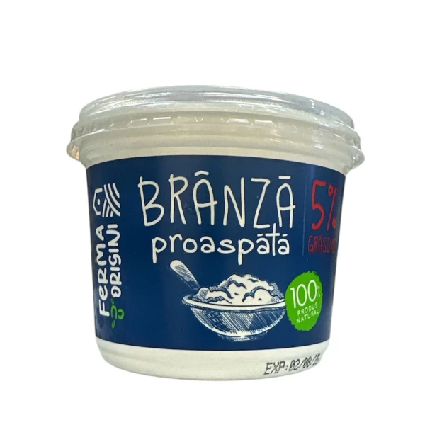 Ferma cu Origini Branza 5% 350g - image 1