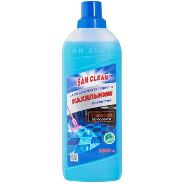 San Clean Solutie pentru podea 1000 ml gresie - image 1