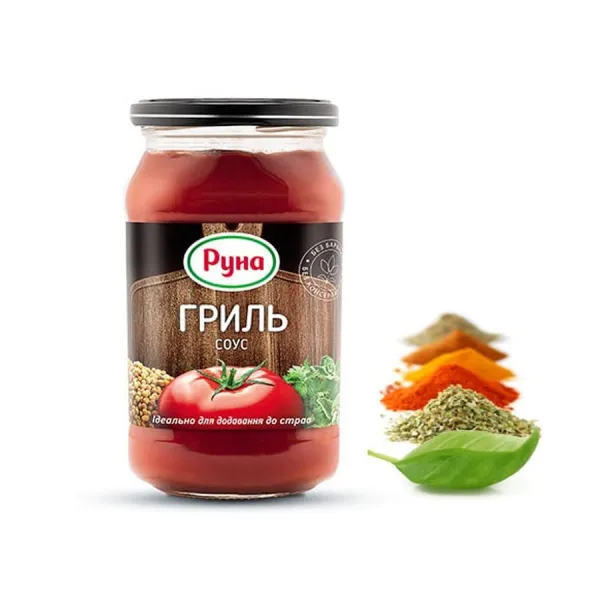 Соус Руна гриль 485 г - image 1