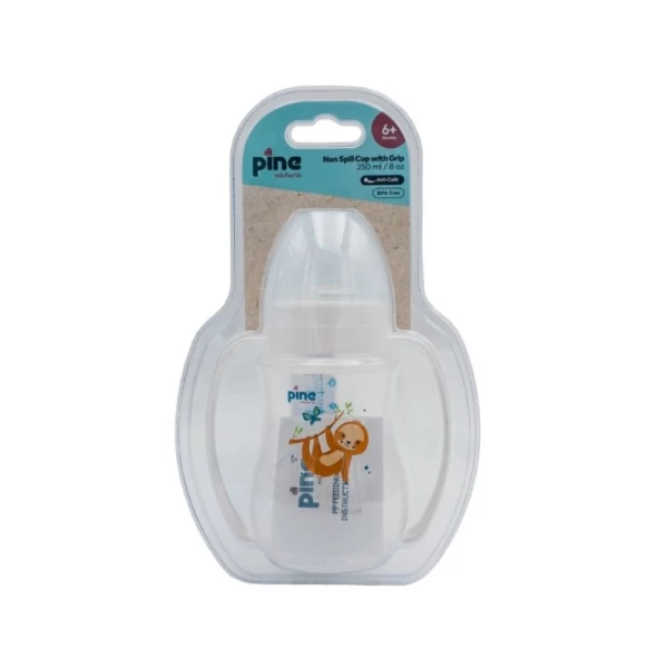 Pine Natura cană anti-colici anti-vărsare cu mâner, 250 ml - image 2