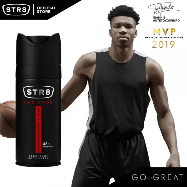 STR8 Deodorant spray 150ml Red Code - image 3