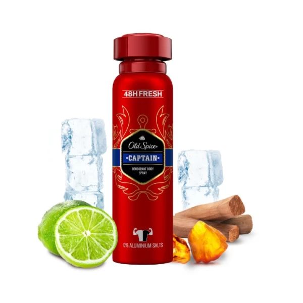 Old Spice Deodorant spray 150ml Captain - image 3