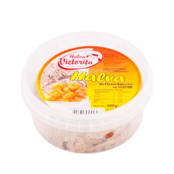 Victorita Halva de Floarea soarelui cu stafide 400 g - image 1