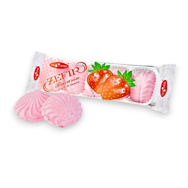 Зефир Bucuria со вкусом клубники 195г - image 2