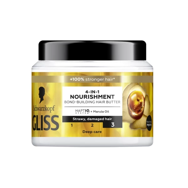 Gliss Masca de par Oil Nutritive 4 in 1 pentru par deteriorat, 400ml - image 1