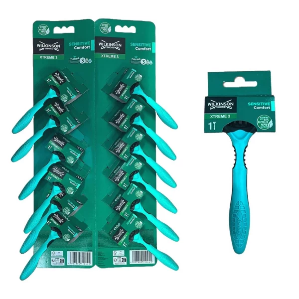 Wilkinson Sword Xtreme3 Sensitive Aparat de ras 3 lame, 1 buc - image 2